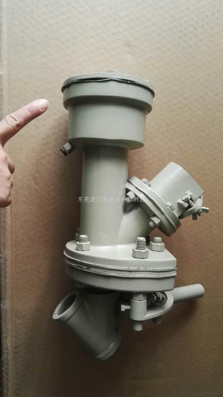 clemco, Claremont, new in 2014, butterfly air control Sand valve