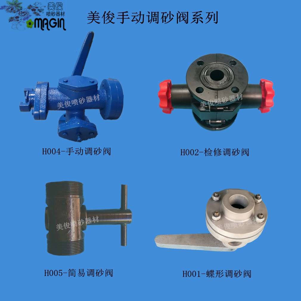 Sand adjustment valve