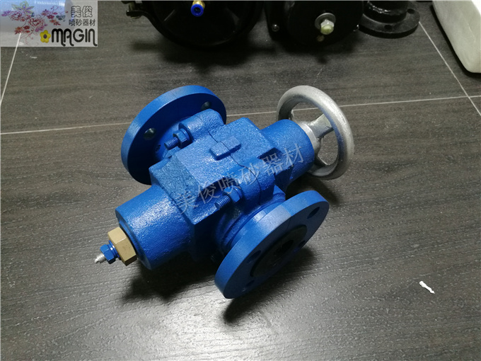 Old manual adjustment Sand valve inspection valve