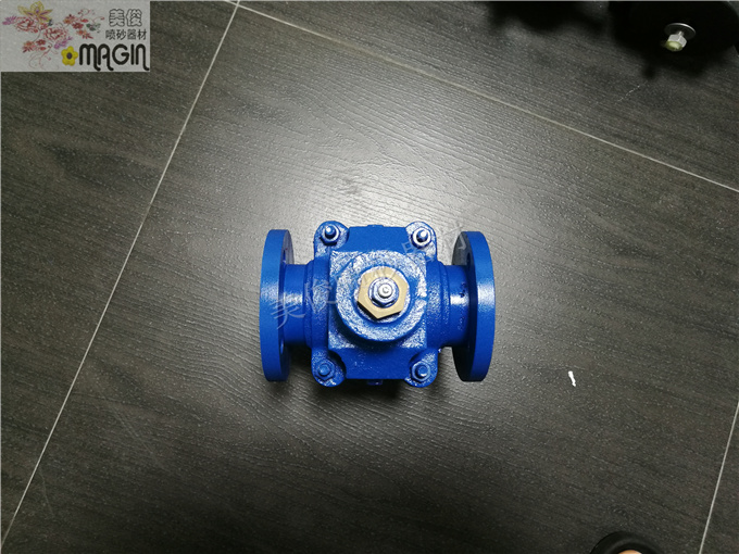 Sand adjustment valve inspection valve