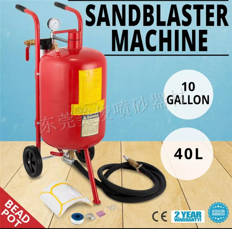 Imported pressure type descaling sandblasting machine engraving sandblasting equipment