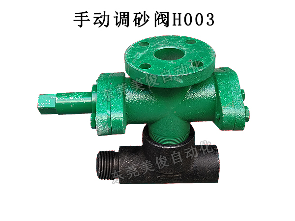 Manual sand control valve H003